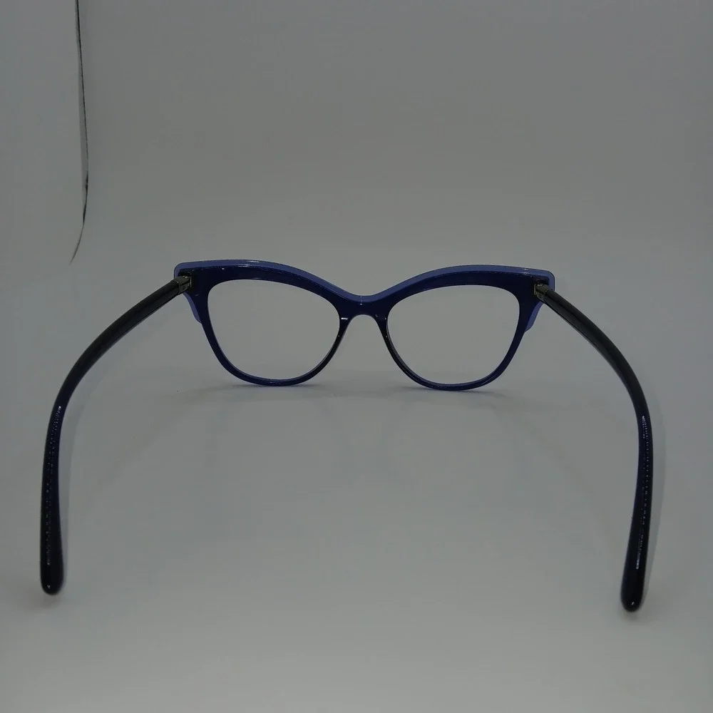 Dolce&Gabbana DG3313 Womens Eyeglasses Frame Blue Black Full Rim 50-17-140 mm